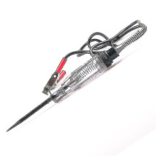 (As show, One size) Vehicle Measuring Circuit 6v / 12v / 24v Measuring Pen Checking Pen Vehicle Electric Test Lamp Circu