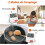 (As show, One size) Kitchen Timer, Kitchen Timer,Digital Stopwatch and Countdown Timer with Custom Mode,3 Volume Levels 4