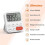 (As show, One size) Kitchen Timer, Kitchen Timer,Digital Stopwatch and Countdown Timer with Custom Mode,3 Volume Levels 2