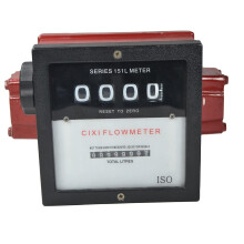 (As show, One size) Diesel Load Mechanical Display Fuel Gauge Mechanical Fuel Flow Meter