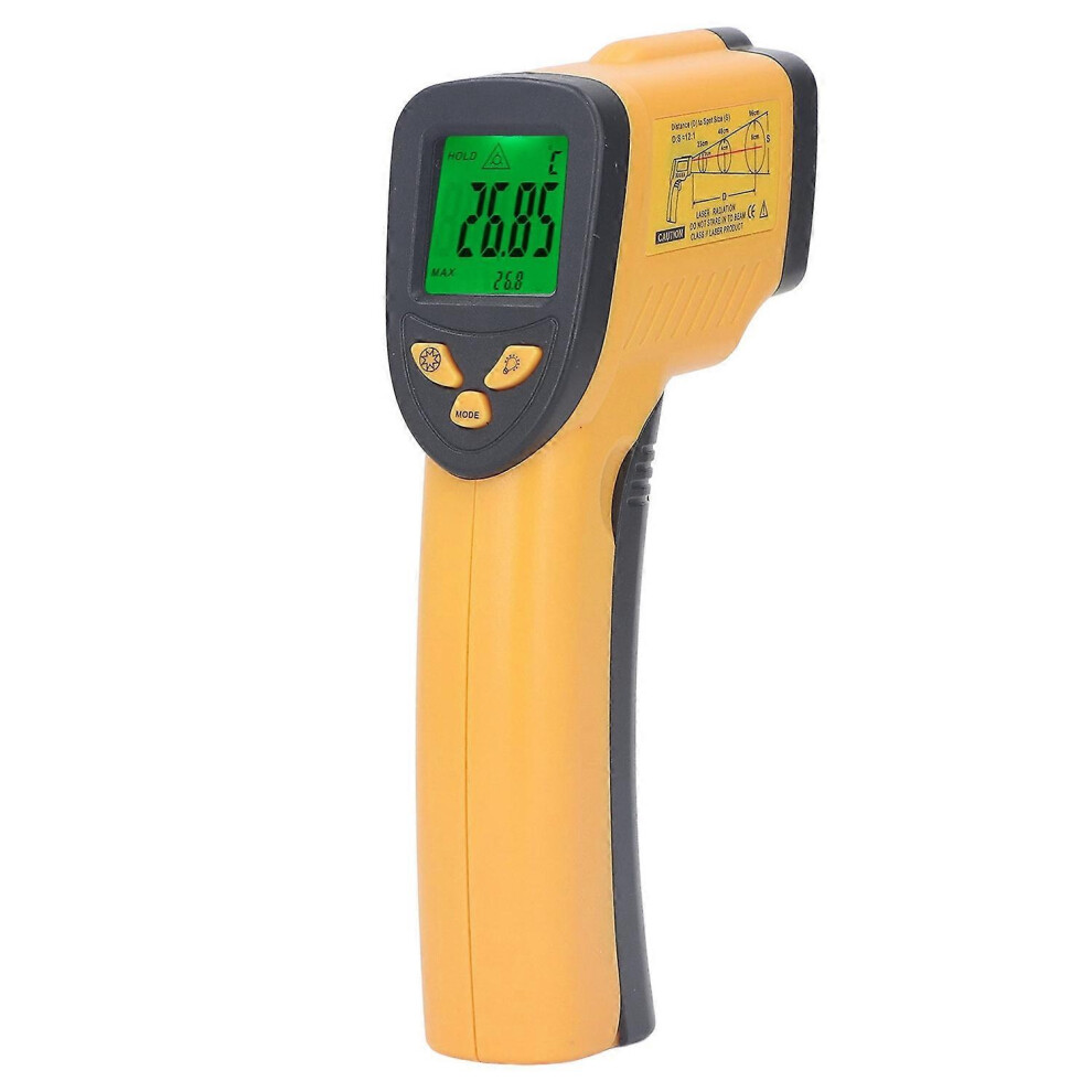 (As show, One size) Infrared Thermometer Digital Display Non Contact Temperature Gun â50â600 Temp Gun