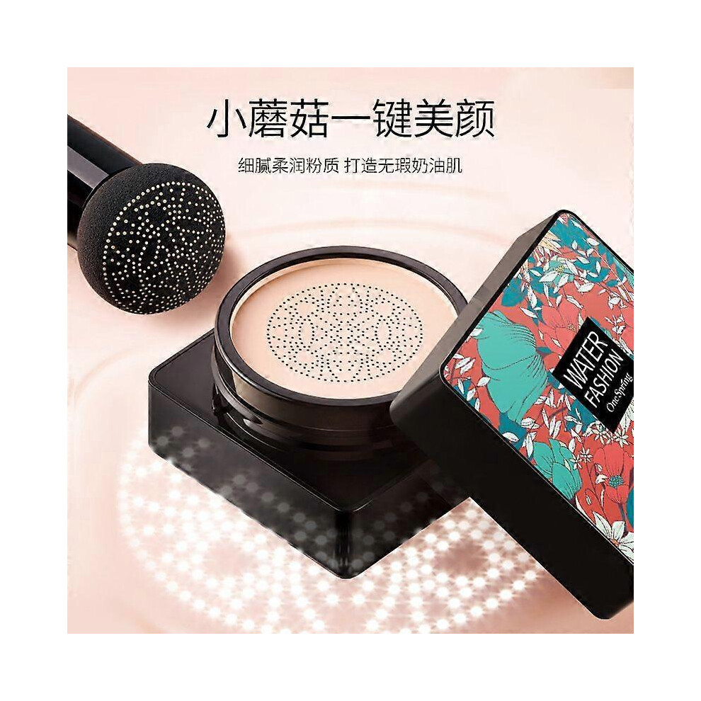 (As show, One size) Yizhi spring water sense air cushion BB cream repair volume concealer mushroom head air cushion BB cream foundation factory wholes
