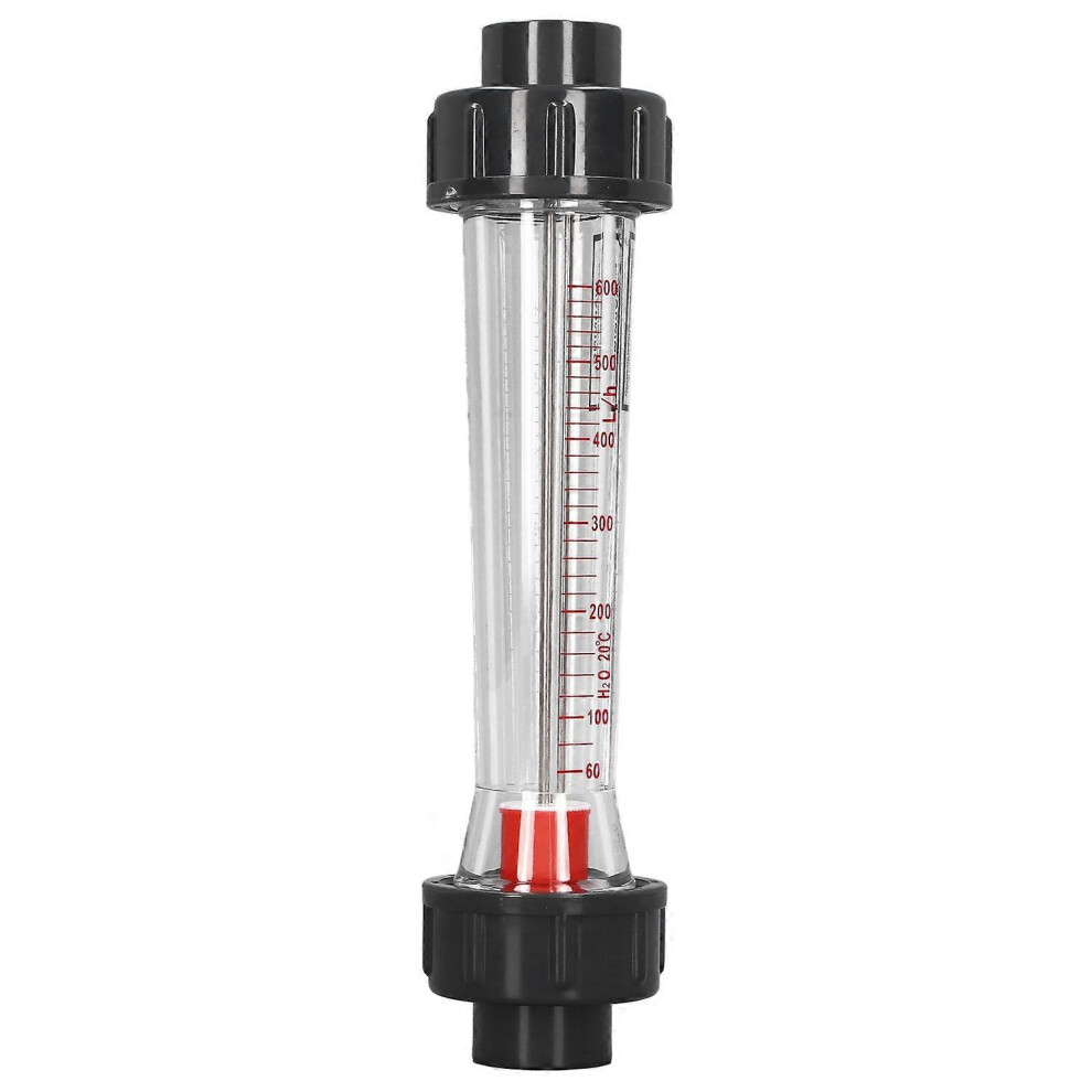 (As Show, One Size) Liquid Flowmeter Abs Stable Acid Alkali Resistant Pipe Flowmeter For Chemical Petroleum Light Indust 6909775544211