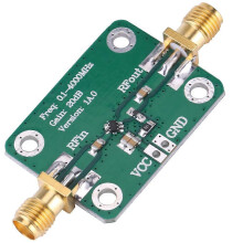 (As show, One size) 0.1-4000MHz Broadband Wideband Microwave RF Amplifier Module Gain 20dB