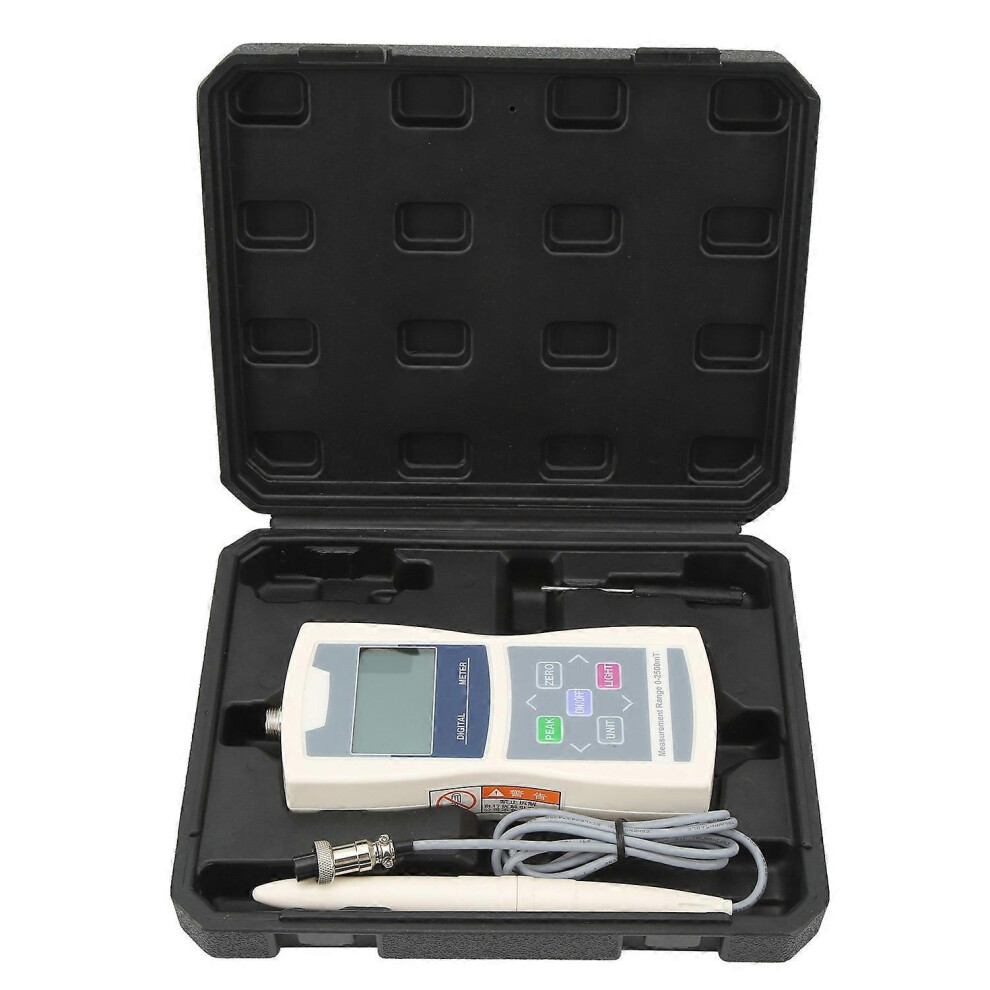 (As Show, One Size) Digital Magnetic Field Detector Handheld Portable Magnetic Flux Density Permanent Magnet Gauss Meter 6909775563205