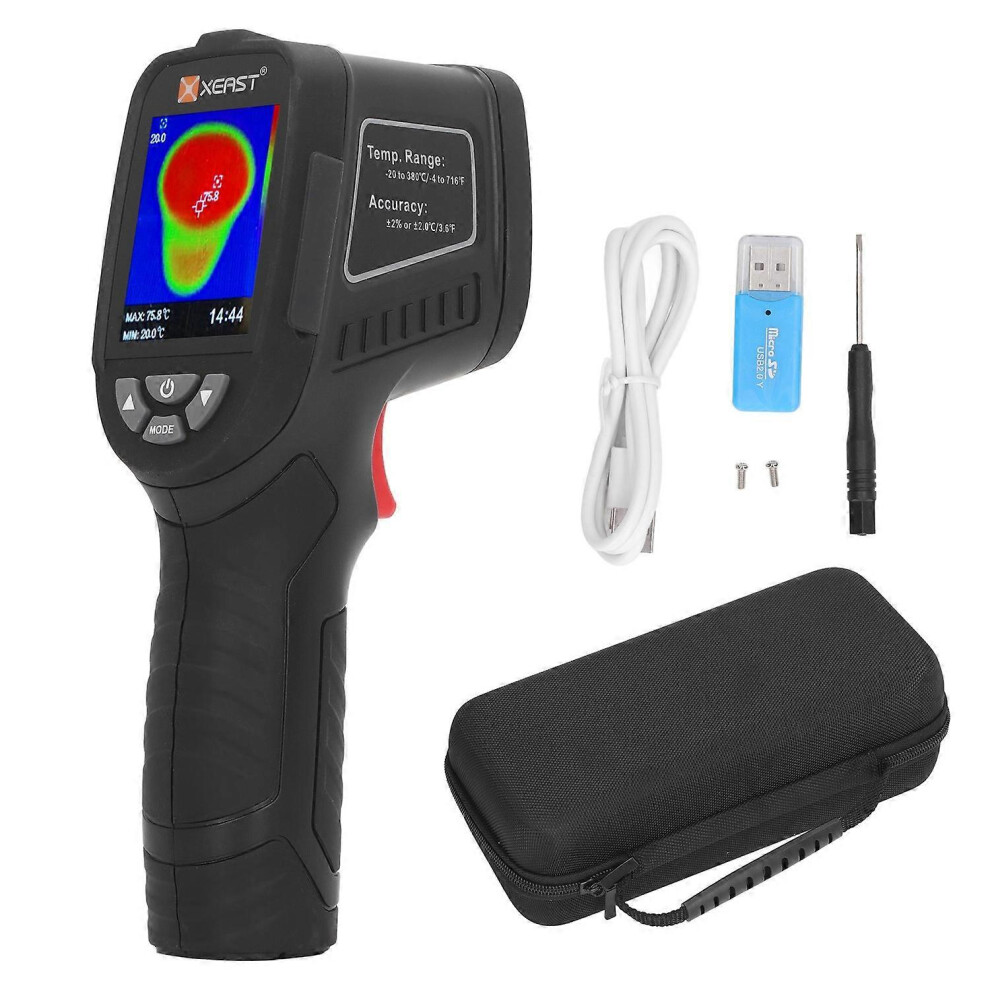 (As Show, One Size) 2.4In Color Screen Thermal Imaging Camera Temp Detector 32X32 Infrared Resolution Infrared Thermal I 6909775597682