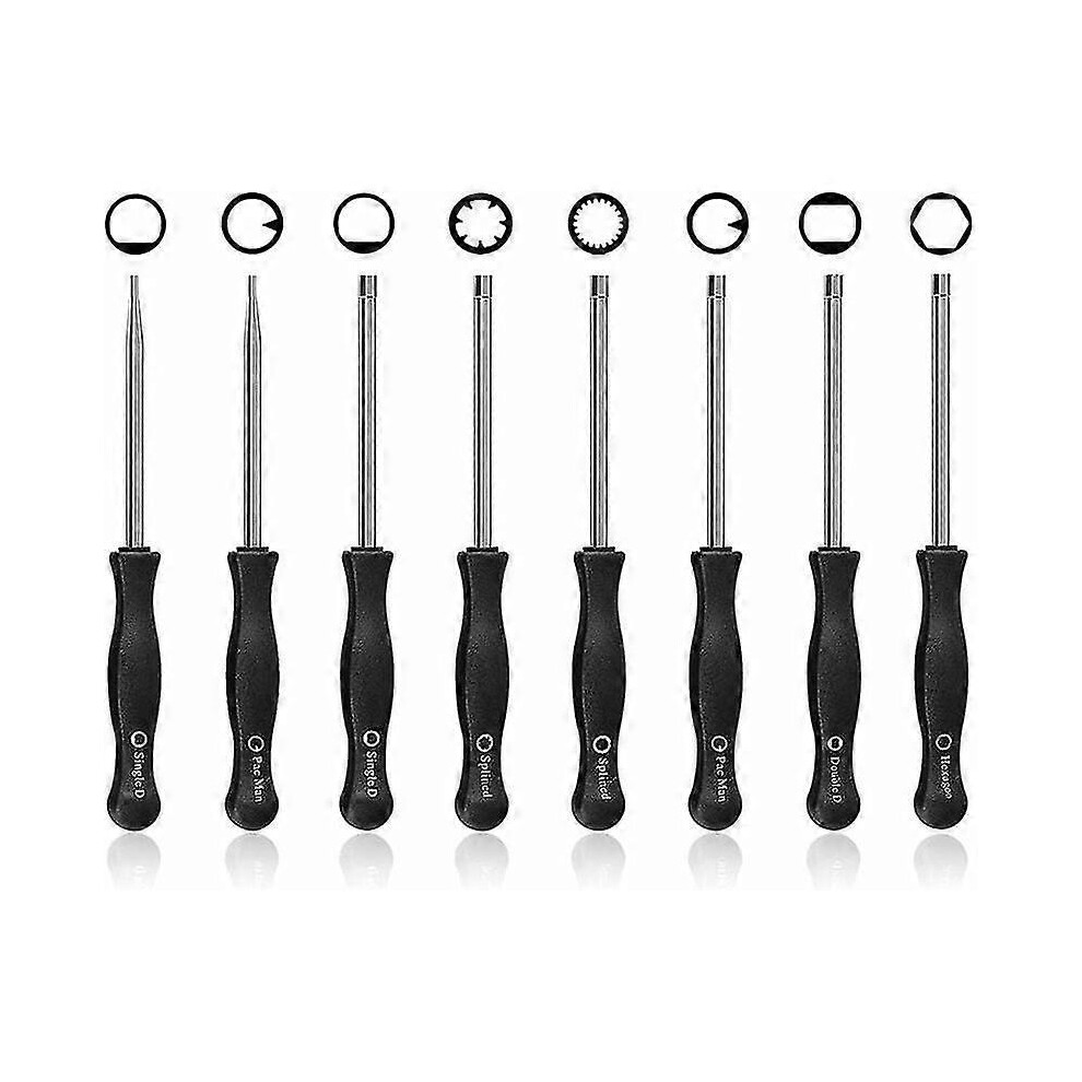 (As Show, One Size) 8Pcs Different Carburetor Screwdrivers, Carburetor Adjustment Tool Set Carburetor Adjustment Compatible 2 Stroke Engines_gift Of G 6909775960578