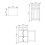 (White) Bathroom Cabinet 1 Door 1 Drawer Storage Unit FSC 5