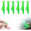 (Green-6PC) Fish Mouth Sewing Machine Needle Threader Automatic Needle Threader for Hand Sewing,Needle Threader Tool,,Sewing Thread Threading Device Machine 1