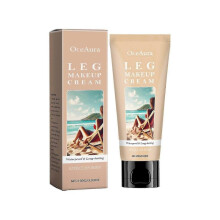 (Ivory White 100G)Oceaura Body Helps Black Foundation Cream Natural Bronze Skin Moisturizing Helps Black Concealer Longwear Foundation