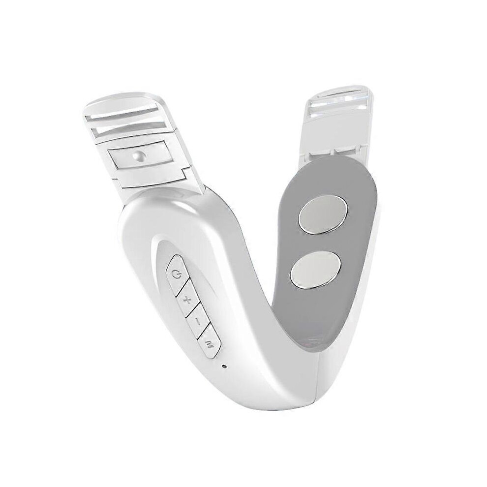White (White) Contourflex Massager For Face, Contour Flex Facial Sculpting Device For Chin
