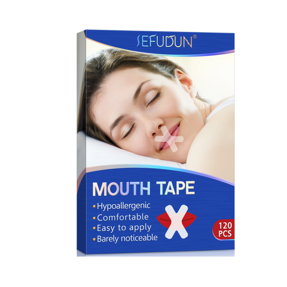 (120PCS/1BOX) Mouths Tape Anti-Snoring Seal Tape For Snoring And Nasal Breathingï¼Less Mouth Breathing,Stop Snoring Aids for Men and Women, Long Last