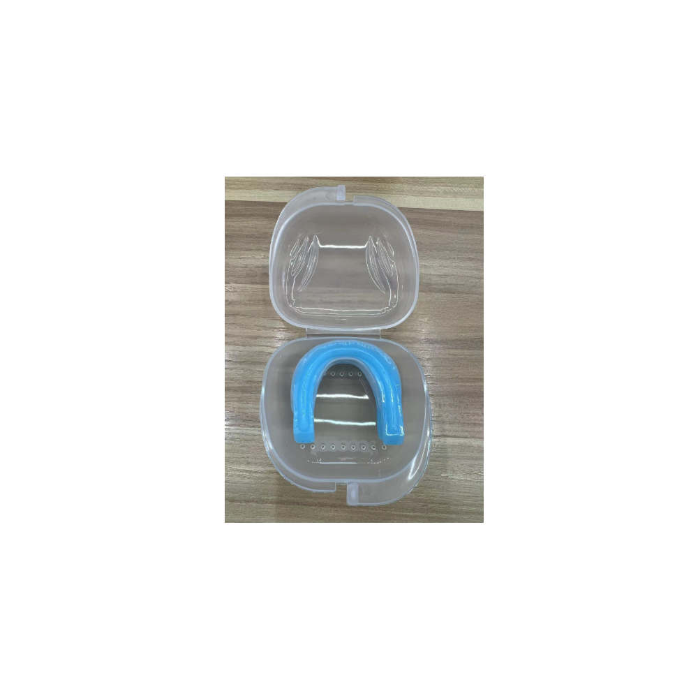 Blue (Blue) Adjustable Anti Snoring Mouthpiece Guard Anti Snore Sleep Apnea Teeth Grind