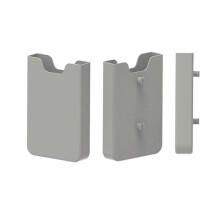 (grey) Phone Holder Compatible with Bogg Bag, Soft Silicone Charm Insert Accessories for Bogg Beach Bags, Keep Your Phone Secure in Beach Bag