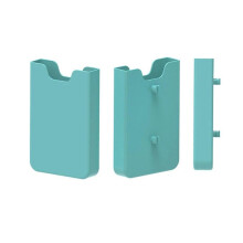 (blue) Phone Holder Compatible with Bogg Bag, Soft Silicone Charm Insert Accessories for Bogg Beach Bags, Keep Your Phone Secure in Beach Bag