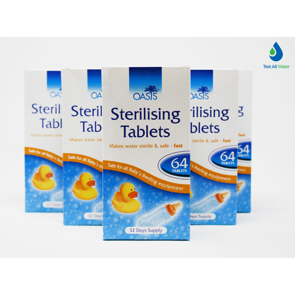 Oasis Baby Bottle Sterilisation Tablets Pack of 6