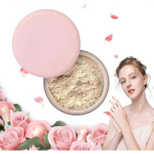 (Color 03) Blurring Powder, Pink Setting Powder, Blurring Setting Powder, Waterproof Pink Setting Powder for Oil Control, Long Lasting Makeup