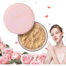 (Color 06) Blurring Powder, Pink Setting Powder, Blurring Setting Powder, Waterproof Pink Setting Powder for Oil Control, Long Lasting Makeup