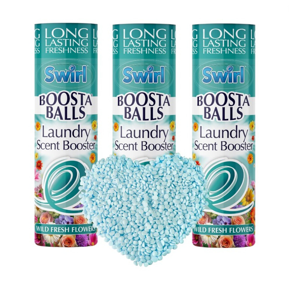 Swirl 3X Laundry Scent Booster Washing Machine Freshener Wild Flower 230G