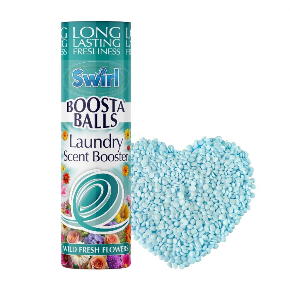 Swirl Laundry Scent Booster Washing Machine Freshener Wild Flowers 230G