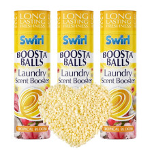 3x Laundry Scent Booster Washing Machine Freshener Tropical 230g