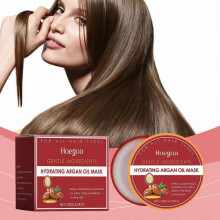 (3Pcs) Collagen Hair Mask, Hydrating Argan Oil Mask, Argan Oil Hydrating Hair Mask, Conditioner for Dry, Damaged, Frizzy Hair & Split Ends