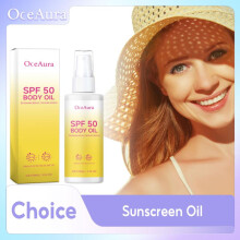 (180ml Boxed) Body Facial Sunscreen Spray SPF 50 Uv Isolation Prevent Oxidant Moisturizing Skin Refreshing Oil Control Sun Protection Lotion