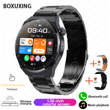 (Alkuperäinen Smart WatchBlack Steel) 2025 Watch GT3 Pro aikuisten älykellot HD Big Screen Display Voice