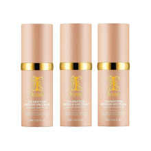 (3Pcs) 4 in 1 Foundation with SPF 50+, Hydrating Color Changing Foundation Longwearing & Waterproof, Medium Spectrum for Gym, Sport, Dancing