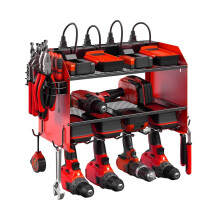 Power Tool Organizer Wall Mount Tool Storage Rack Drill Holder