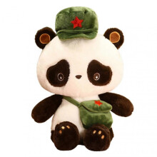 Cute Panda Stuffed Toy for Kids Soft Cuddly Friends Baby Sleeping Pillow Doll(35CM)