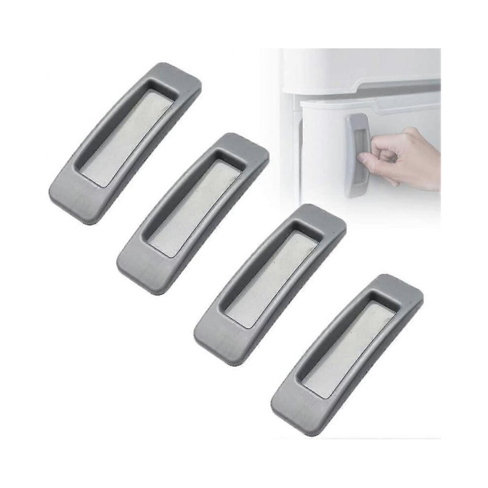 Poignée de Meuble Set de 4 Poignées Autocollantes pour Poignée de Porte de Placard de Cuisine ou de Fenêtre