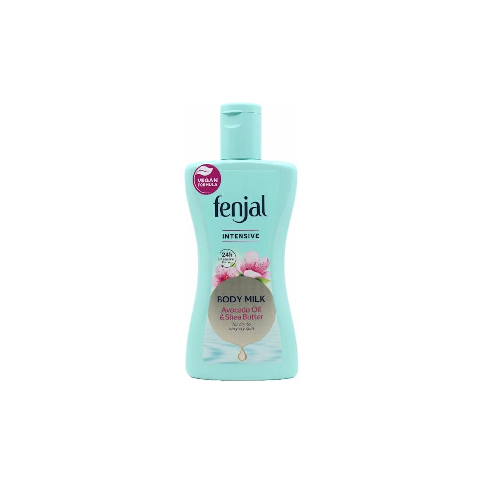 Photos - Cream / Lotion 6 x Fenjal Intensive Body Milk 200ml 54758