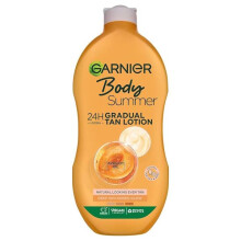 6 x Garnier Body Summer Moisturising Lotion Deep Sun-Kissed Glow 400ml