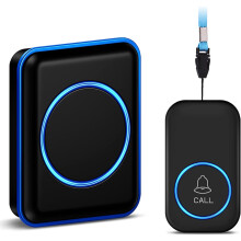 Caregiver Pager, Wireless Call Button 1000+ Feet