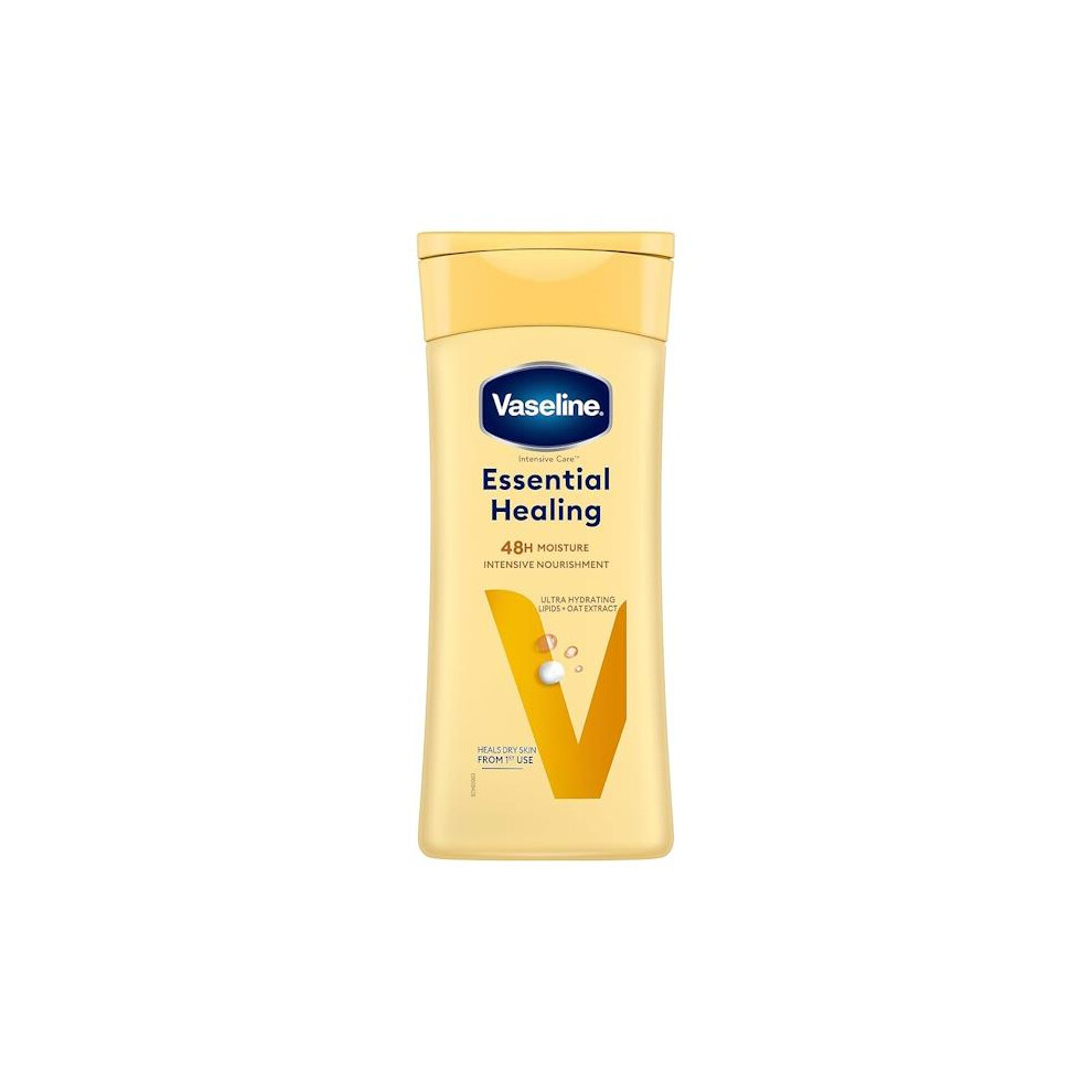 3 x Vaseline Intensive Care Essential Healing Body Lotion 200ml