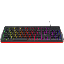 Havit KB866L Usb RGB Membrane Gaming Keyboard Black