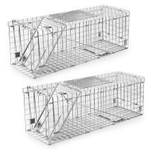 (2 Pack) KCT Humane No Kill Squirrel Traps