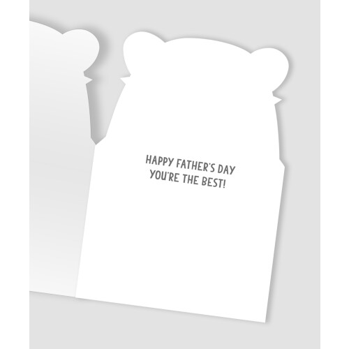 Daddy Bear Daddy Cool Father's Day Greeting Card 2