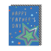 Happy Father's Day You're A Star! Father's Day Greeting Card
