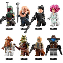 (8PCS Star Wars - A) Star Wars Gamorran Buffett Commandos MiniFigures Toys Fit Lego