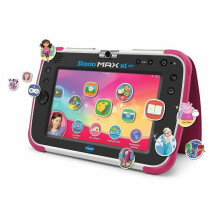 VTECH Storio Max XL 2.0 7" Rosa Lern-Tablet für Kinder von 3 bis 11 Jahren