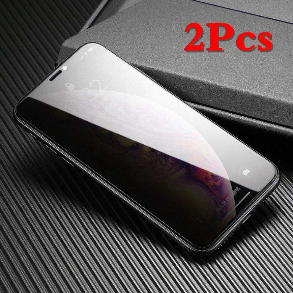 2pcs Full Cover Anti-spy Screen Protector For Iphone 11 12 13 14 Privacy Glass For Iphone 14 Pro 14 Plus 13 Pro 12 Pro 11 Pro 8 Plus Xr Tempered Glass
