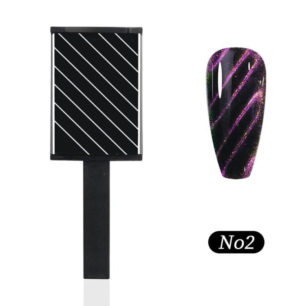 Nail Art Tools Cat Eye Magnetic Rod Powerful Heart-shaped Magnet For Cat Eye Gel Polish Decoration