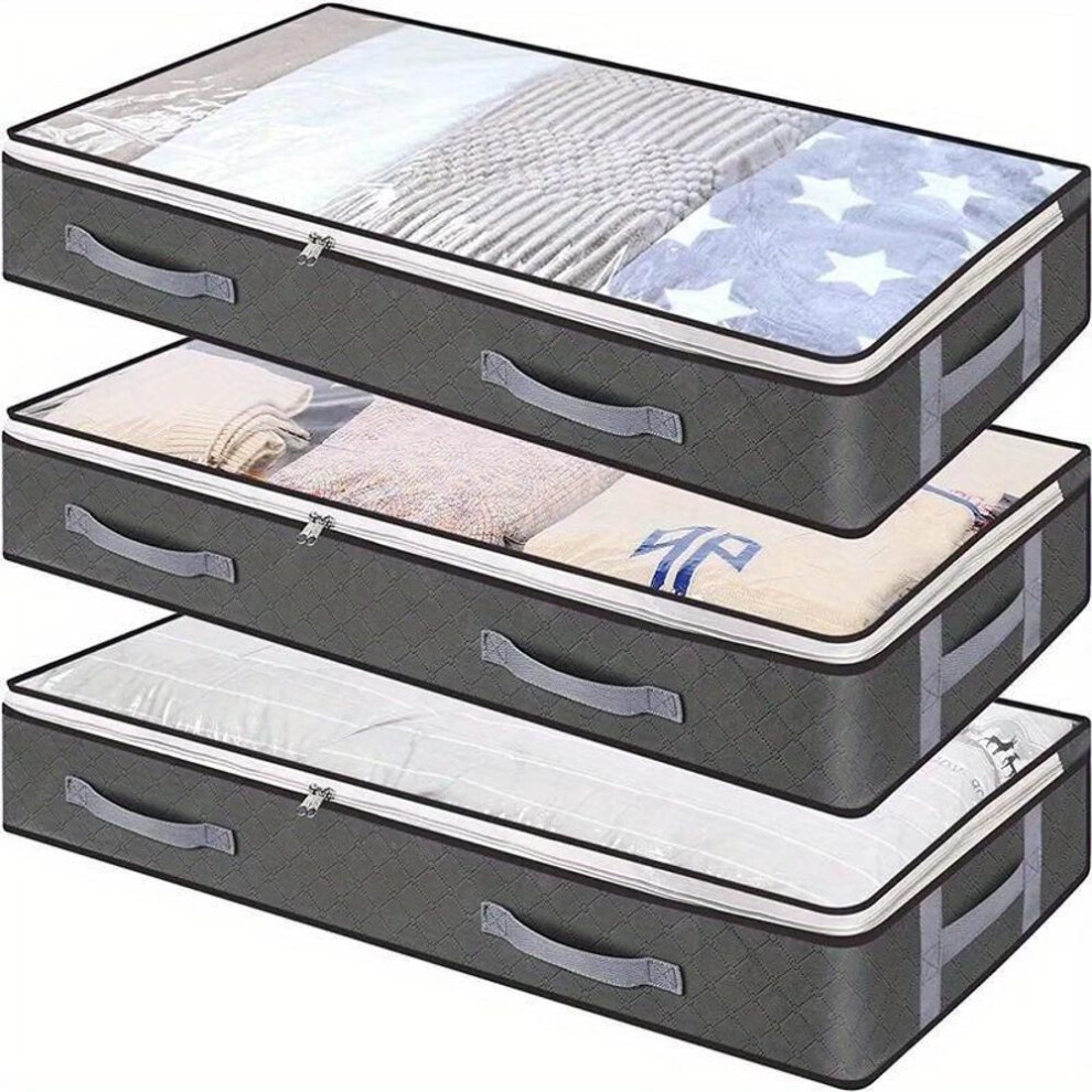 1 Pcs Underbed Storage Bag for Portable Foldable Quilt Bag Wardrobe Clothes Storage Box Dustproof Organizer Large Capacity New
