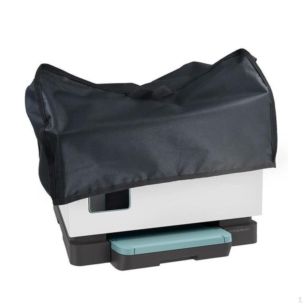 (41cmx31cmx21cm) Printer Dust Cover Oxford Cloth Easy to Store Black Protector Printer Accessories Foldable