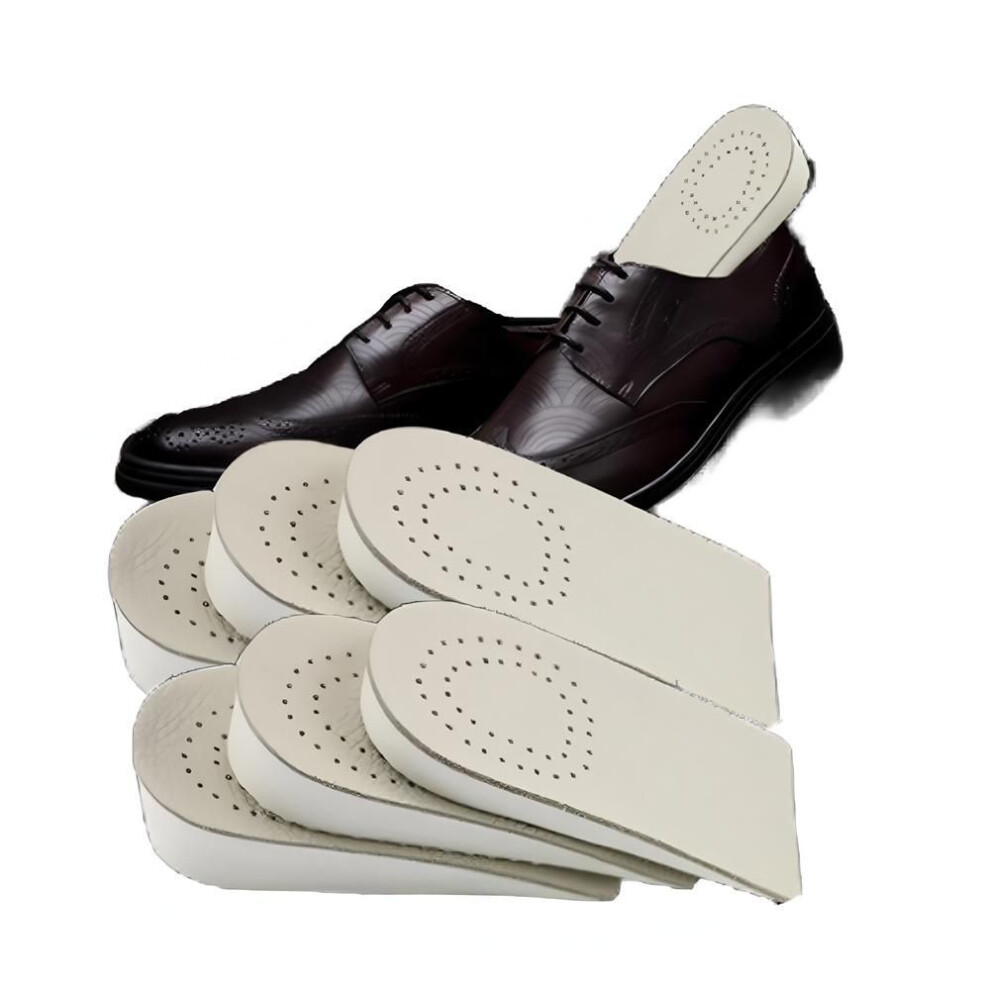 3 Pairs Invisible Half Insoles For Women - Heighten Heel Pads, Shoe Lift Cushions For Height Increase, Foot Care Heel Cup Inserts