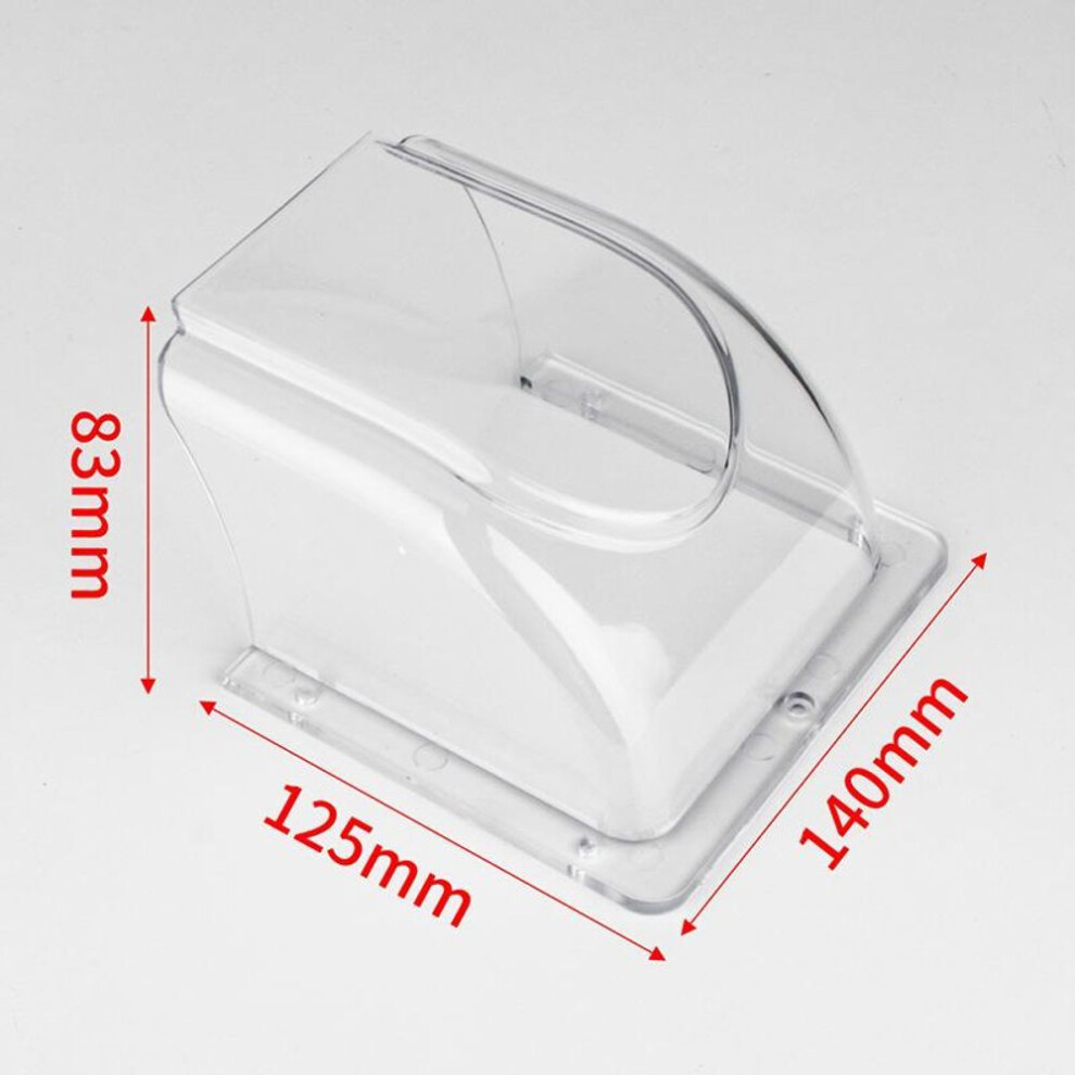 Door Bell Ring Chime Button Transparent Protective Cover For Home Doorbell Waterproof Cover For Wireless Doorbell