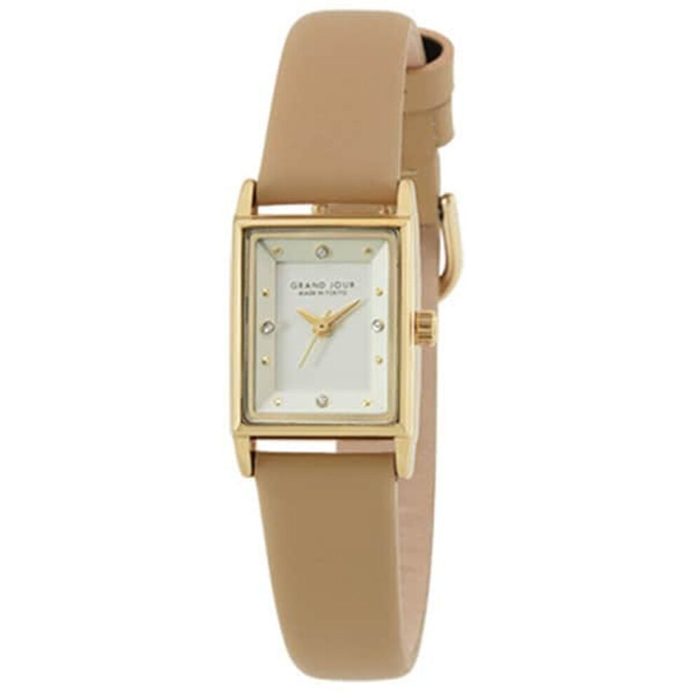 J-AXIS Unisex MJ-GJQA04-CA (Women's Leather Belt Sun Flame) Watch