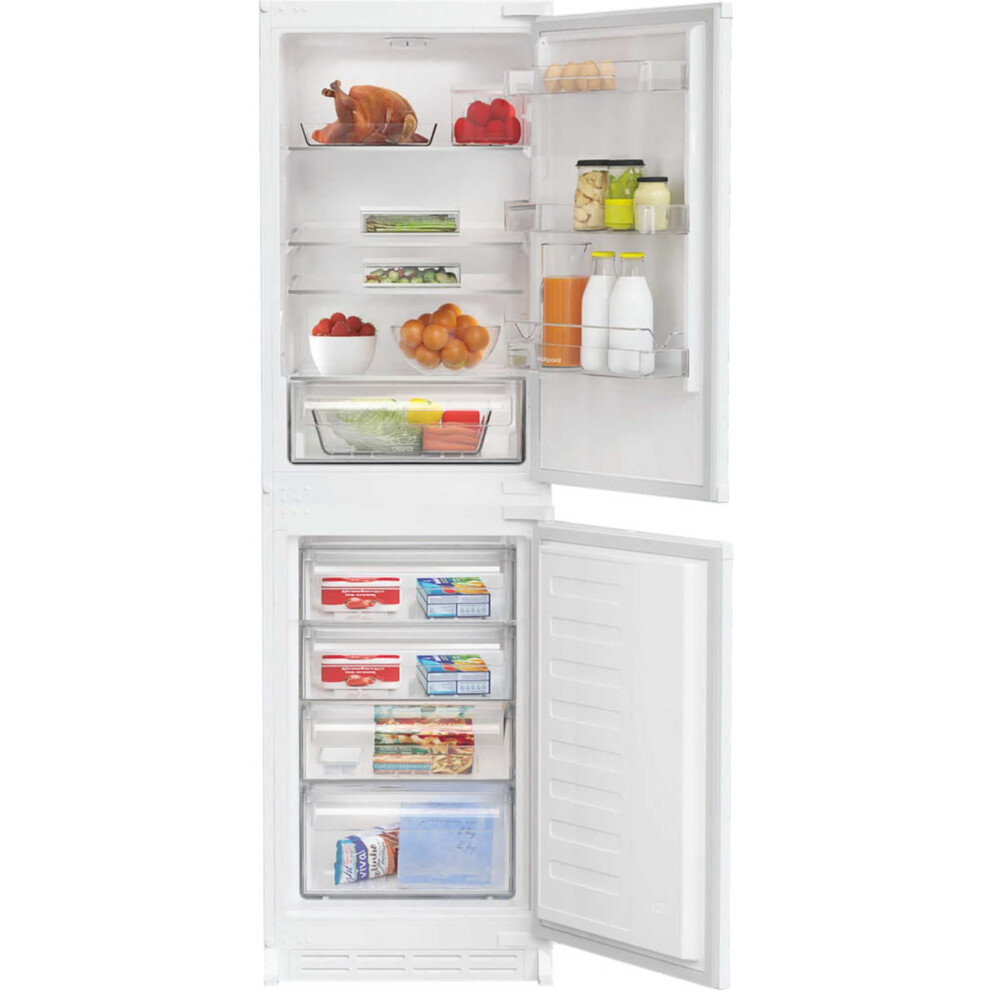Hotpoint HPKS 1262B4 UK Low Frost Integrated Fridge Freezer